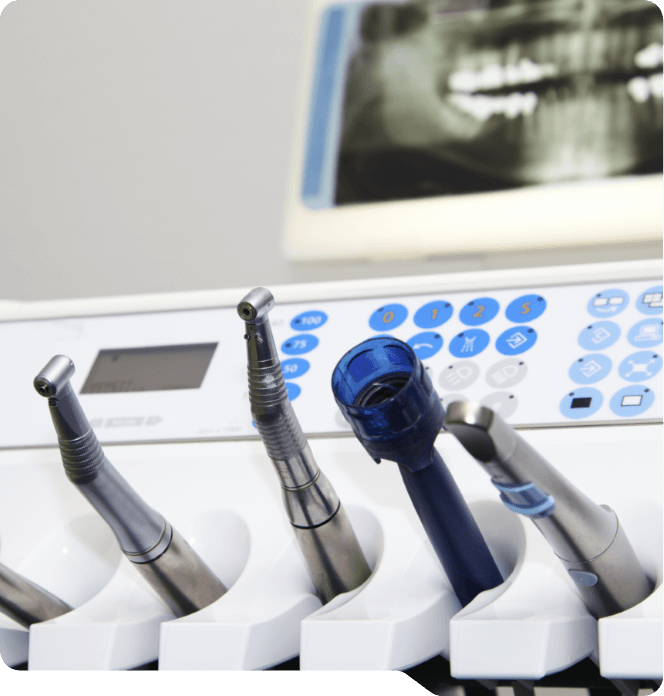 Table with advanced dental technology in Grand Prairie