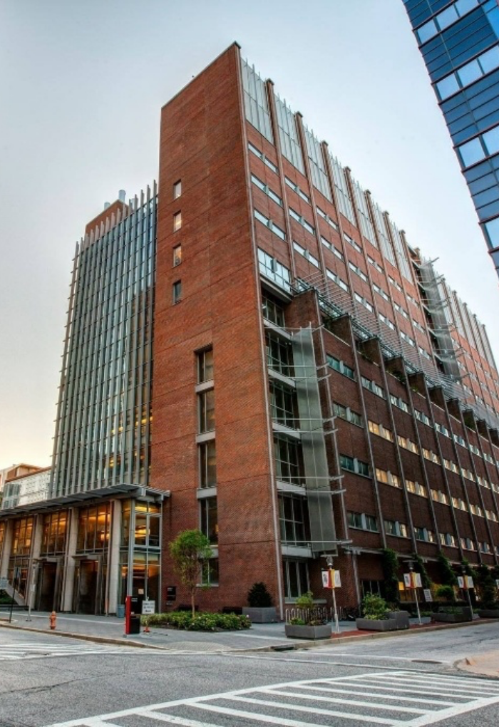 Outside of academic building