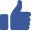 Facebook thumbs up icon